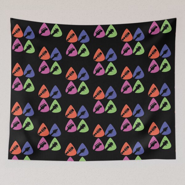 Item preview, Four Colorful Guitar Picks designed and sold by Rhu Creations.