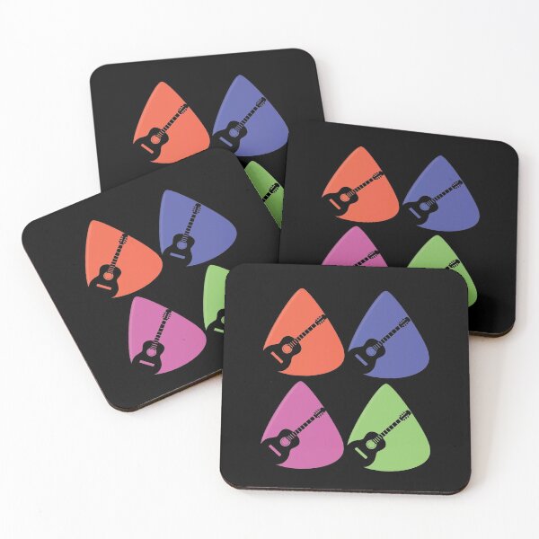 Item preview, Guitars in Colorful Picks designed and sold by Rhu Creations.
