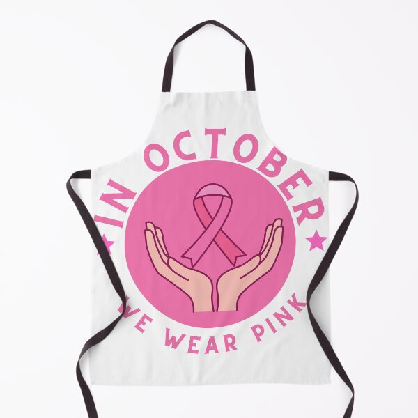 Item preview, Hand In October We Wear Pink Wear Pink and Blue breast cancer awareness Month Funny design gift for mom designed and sold by YLartist.