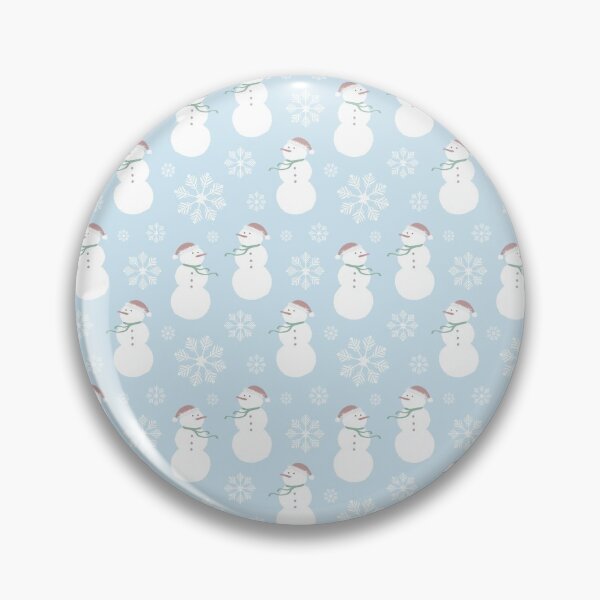 Item preview, Blue Christmas Snowman Seamless, Christmas Pattern  designed and sold by OneAction.