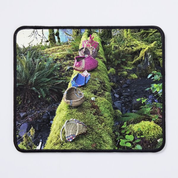 Item preview, Basket Weaving and Moss Forest designed and sold by WeepingGrove.
