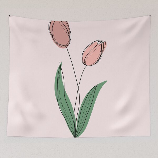 Item preview, Pink Tulips designed and sold by PeachyLitchi.