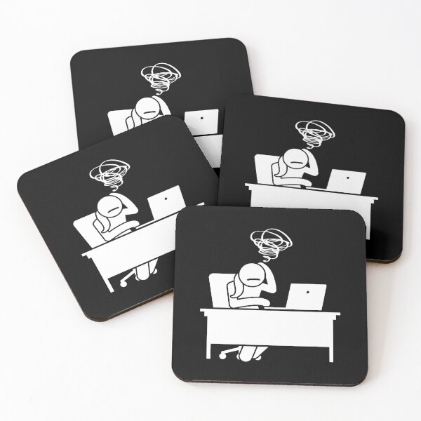 Item preview, Woman Confused While Looking At The Laptop - Stickman White Version designed and sold by Stickman--.