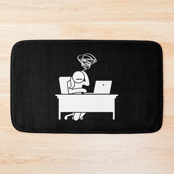 Item preview, Woman Confused While Looking At The Laptop - Stickman White Version designed and sold by Stickman--.