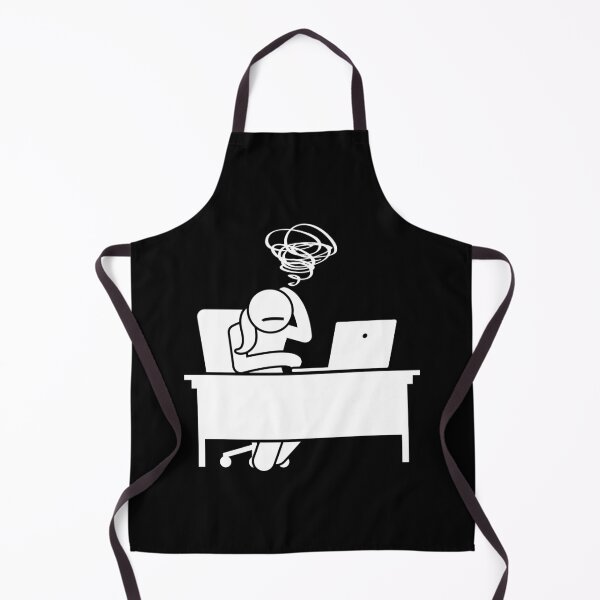 Item preview, Woman Confused While Looking At The Laptop - Stickman White Version designed and sold by Stickman--.