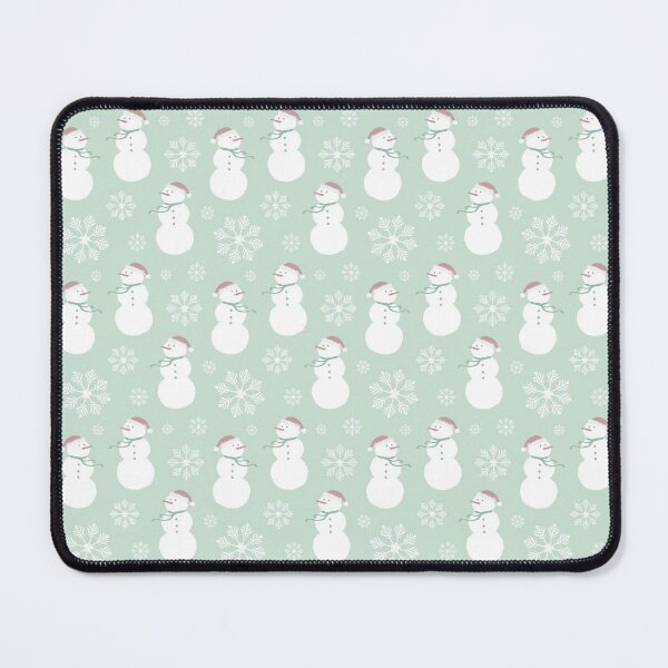 Item preview, Mint Christmas Snowman Seamless, Christmas Pattern  designed and sold by OneAction.