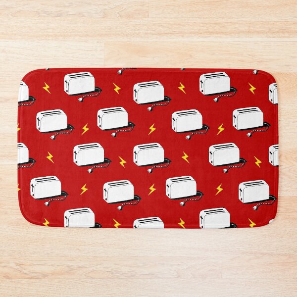 Item preview, Electric Toaster (red) designed and sold by The Wallpaper Files.