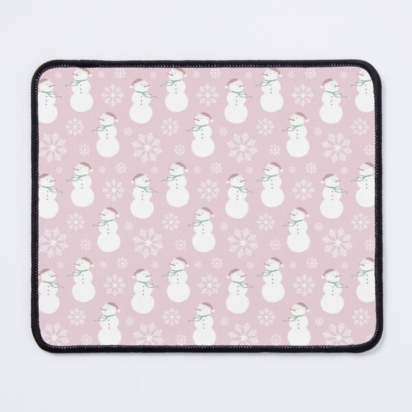 Item preview, Pink Christmas Snowman Seamless, Christmas Pattern  designed and sold by OneAction.