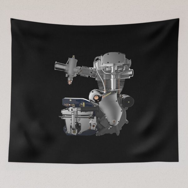 Item preview, Velocette Thruxton Engine   designed and sold by SpicyGarmzz.