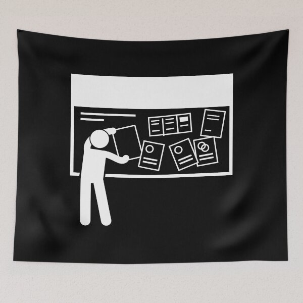 Item preview, Advertisement board - Stickman White Version designed and sold by Stickman--.