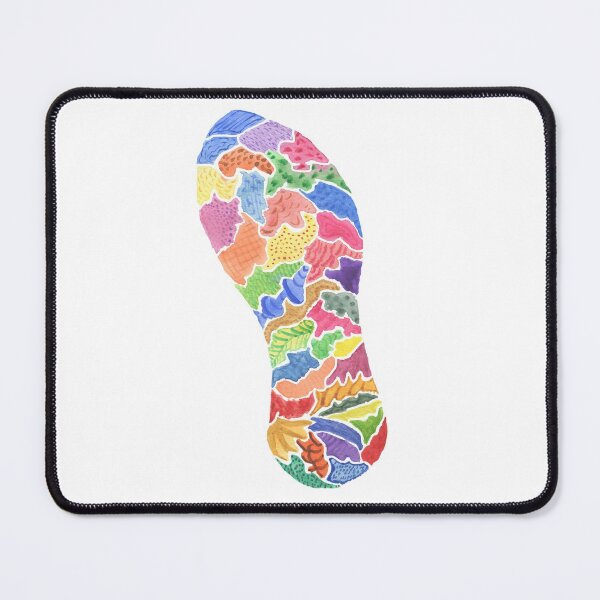 Item preview, Body, foot, sole, multicolor, watercolors, drawing, BebiCervin designed and sold by BebiCervin.