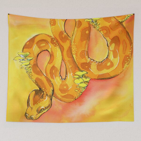 Item preview, Mellow yellow Snake designed and sold by Oniroiatlier.