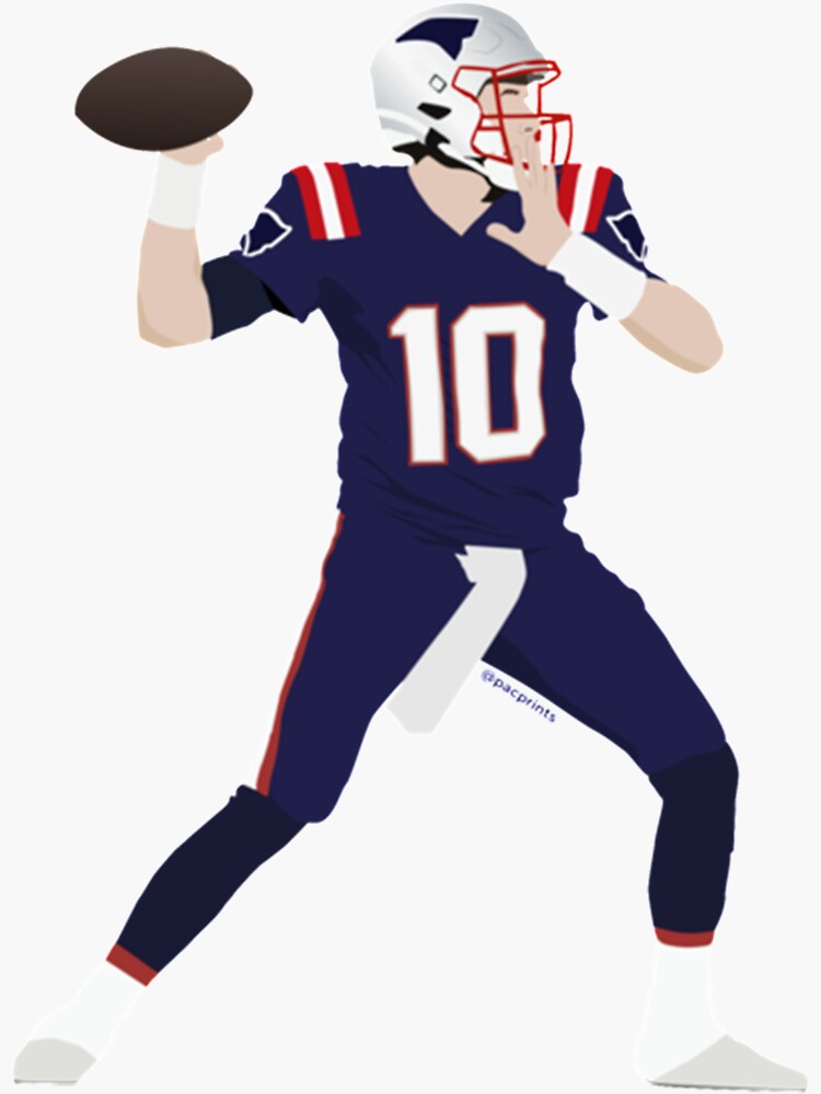 "CMac Jones t shirt Mac Jones Merch Mac Jones Patriots Mac Jones redbubble " Sticker for Sale by