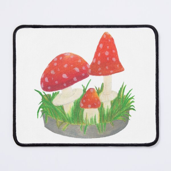 Item preview, Nature, mushroom, boletus, colored pencils, drawing, bebicervin designed and sold by BebiCervin.