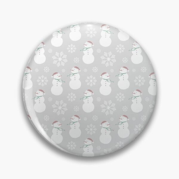 Item preview, Grey Christmas Snowman Seamless, Christmas Pattern designed and sold by OneAction.