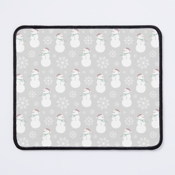 Item preview, Grey Christmas Snowman Seamless, Christmas Pattern designed and sold by OneAction.