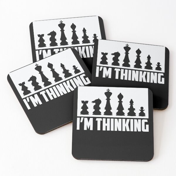 Item preview, Please wait I'm thinking. Chess board quotes designed and sold by Margaretsse.