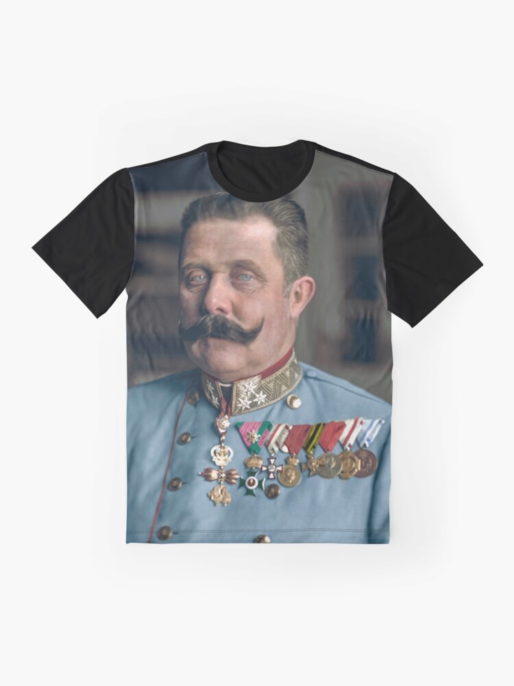 Alternative Ansicht von Erzherzog Franz Ferdinand von Österreich Grafik T-Shirt
