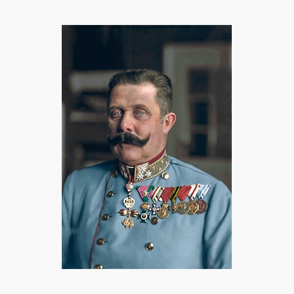 Vista previa del artículo con la obra «Archiduque Franz Ferdinand de Austria», diseñado y vendido por Marina Amaral.
