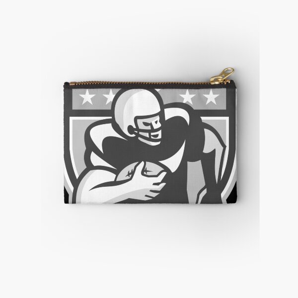 Item preview, American Gridiron Wide Receiver Running Grayscale designed and sold by patrimonio.