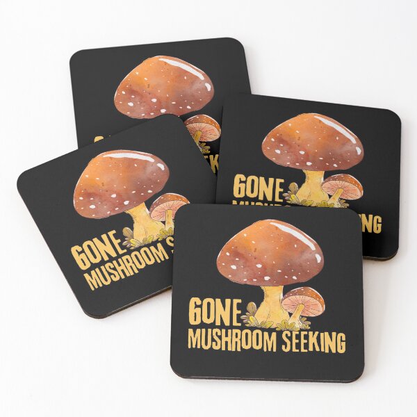 Item preview, Gone Mushroom Seeking Colorful Design designed and sold by EarthArtDesigns.