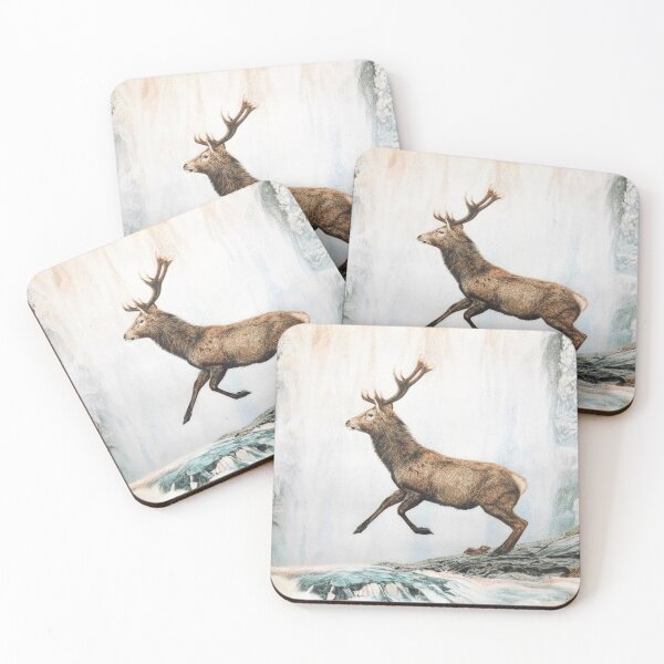 Item preview, Red Deer - Chasing Dreams designed and sold by BeckyKidus.