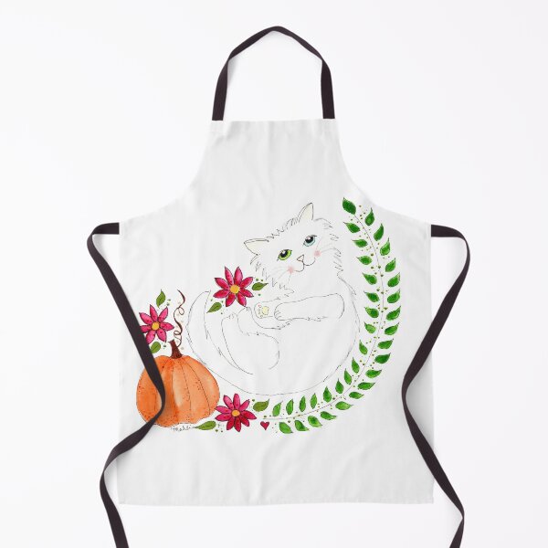 Item preview, Autumn Kitty Flo designed and sold by Mahli's  Artful Whimsy.