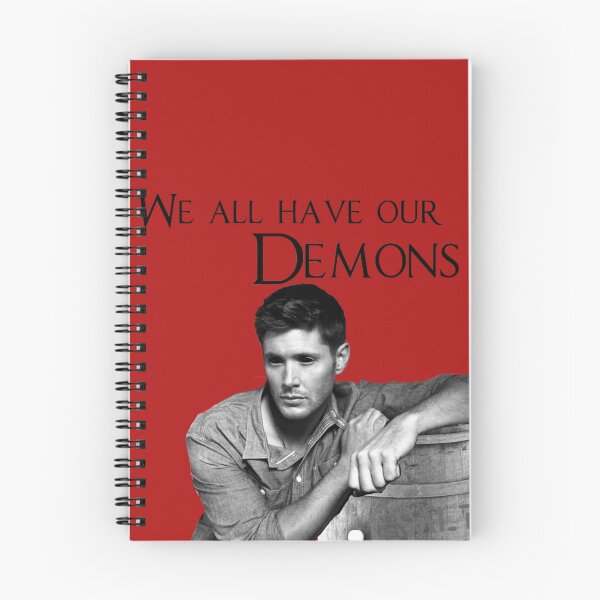 Item preview, 'We all have our Demons'  - Dean Winchester designed and sold by Chatoevia.