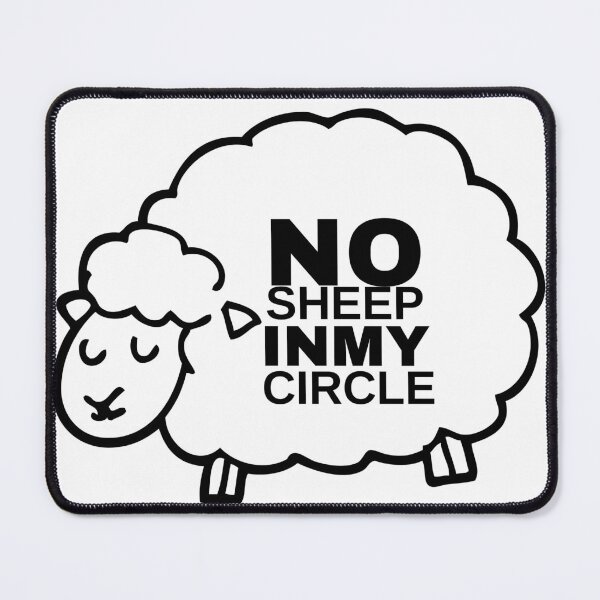 Item preview, No Sheep In My Circle Classic T-Shirt designed and sold by EssifarShop.
