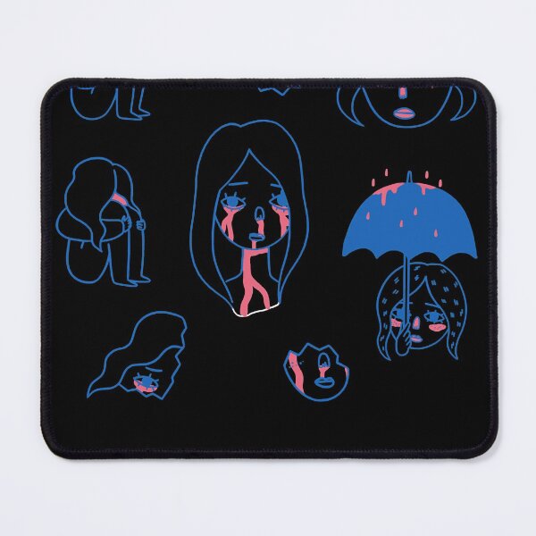 Item preview, Sad girl sticker pack designed and sold by Margaretsse.