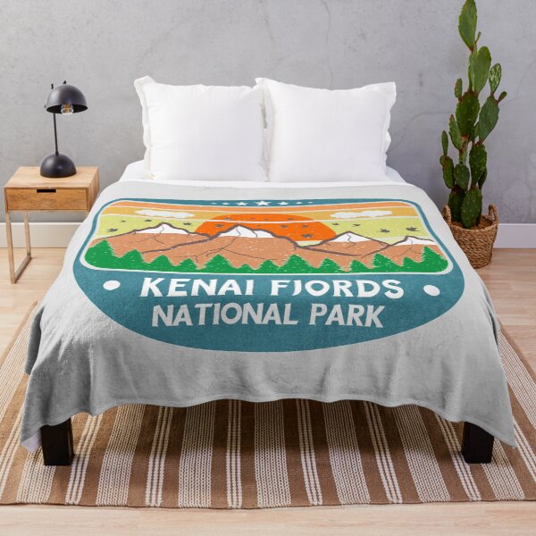 Item preview, Kenai Fjords National Park Alaska Vintage Sunset designed and sold by Dexter Freeman.