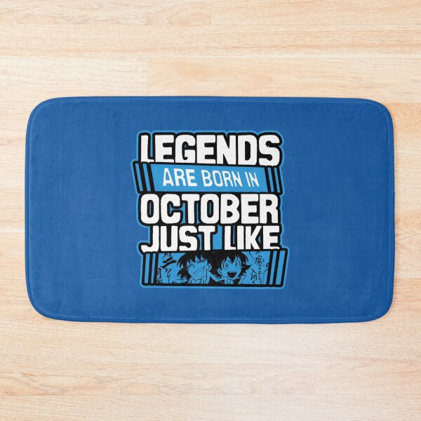 Item preview, Legends Are Born On October 4th  Happy October Birthday Iruma Suzuki, Mairimashita Iruma Kun Classi designed and sold by MogPrintRS88.