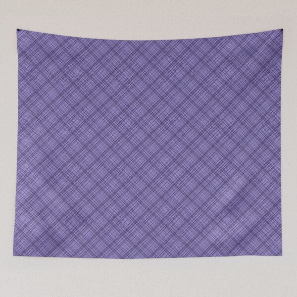 Item preview, Purple & Black Plaid Check Tartan designed and sold by Love The Design.