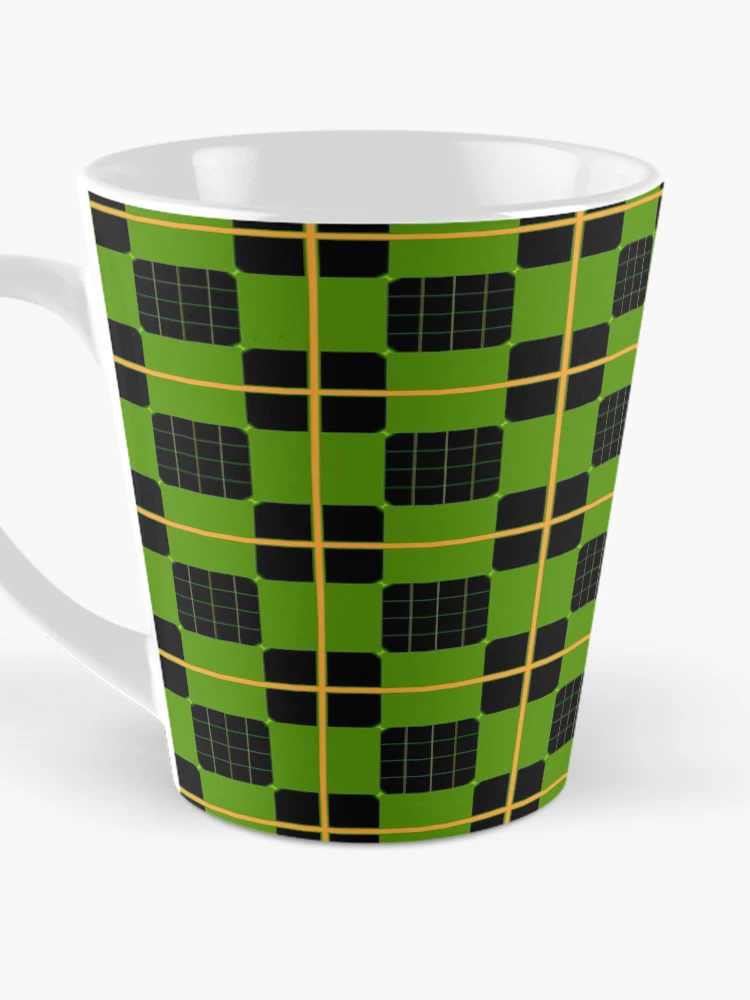 Thumbnail 3 of 4, Coffee Mug, Geometric Patterns Using Square And Lines Design 6 designed and sold by ClassyPatterns.