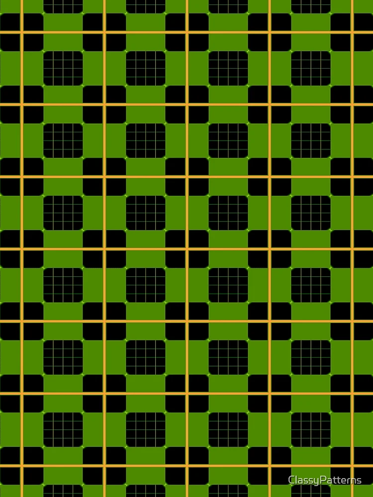 Thumbnail 3 of 3, Scarf, Geometric Patterns Using Square And Lines Design 6 designed and sold by ClassyPatterns.