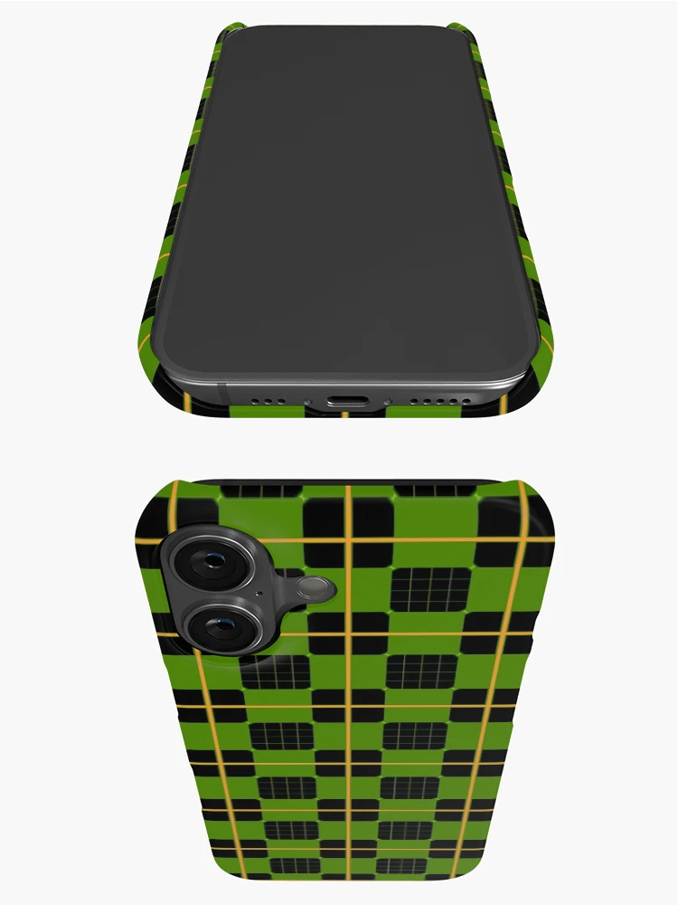 Thumbnail 3 of 4, iPhone Case, Geometric Patterns Using Square And Lines Design 6 designed and sold by ClassyPatterns.