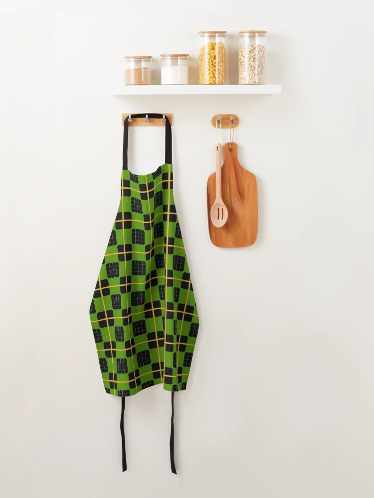 Thumbnail 4 of 6, Apron, Geometric Patterns Using Square And Lines Design 6 designed and sold by ClassyPatterns.