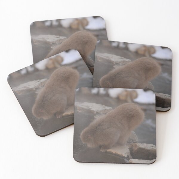 Item preview, Vida salvaje japonesa del mono de nieve designed and sold by Backpackerslife.