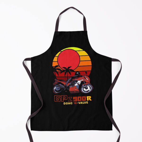 Item preview, Vintage 80’s Motorcycle rider in the tropical sunset illustration 900r Tokyo designed and sold by Margaretsse.