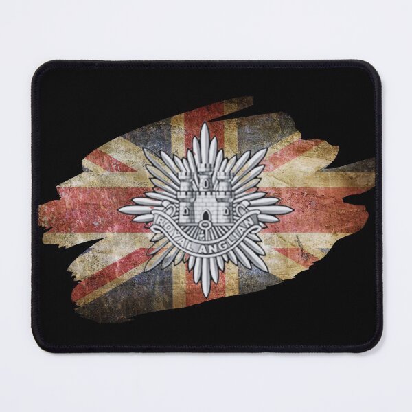 Item preview, Royal Anglian Regiment Design on Union Jack flag designed and sold by PinnockDesigns.