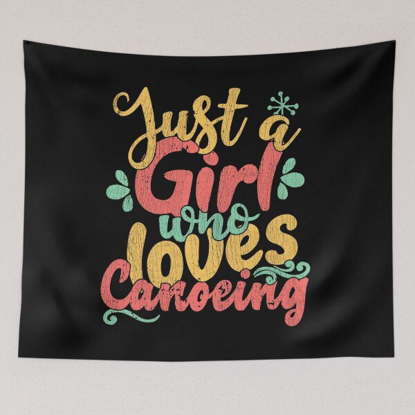 Item preview, Just A Girl Who Loves Canoeing Gift product designed and sold by theodoros20.
