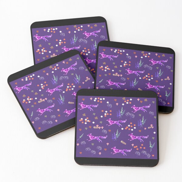 Item preview, Fox With Wildflowers - Daisy Flowers designed and sold by Stepingston.