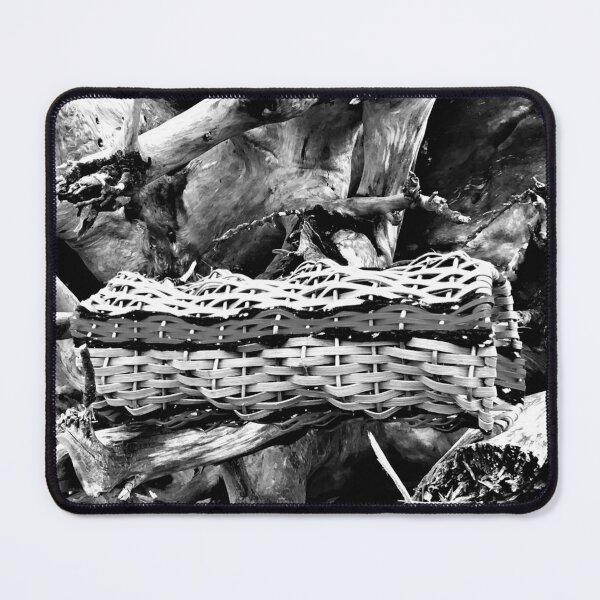 Item preview, Black and White Fiber Art designed and sold by WeepingGrove.