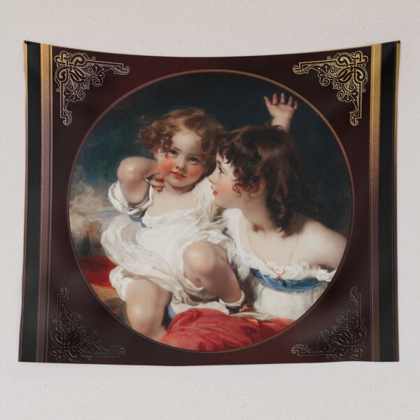 Item preview, Nature - The Calmady Children by Sir Thomas Lawrence Classical Xzendor7 Old Masters Reproductions designed and sold by Xzendor7 Digital Art Creations.