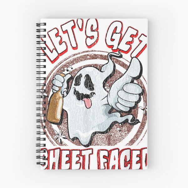 Item preview, Let39;s Get Sheet Faced - Funny Halloween Ghost Drinking Party T-Shirt designed and sold by BreeseLindberg.
