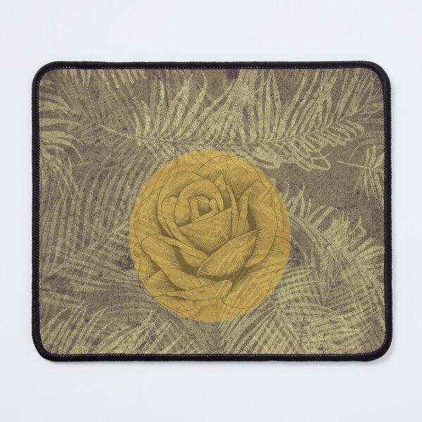 Item preview, Tropical Rose, palm leaf pattern designed and sold by MakitoDesign.