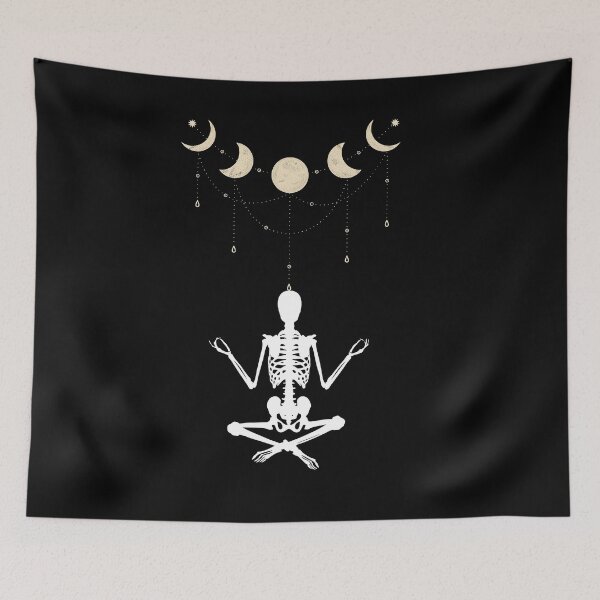 Item preview, Yoga skeleton designed and sold by dastore22.