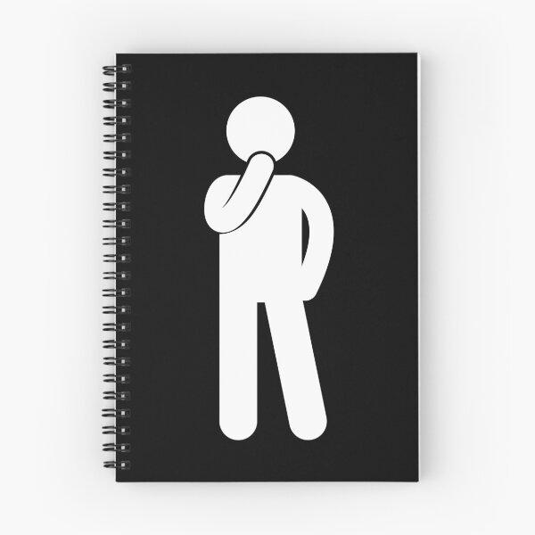 Item preview, Man Thinking - Stickman White Version designed and sold by Stickman--.