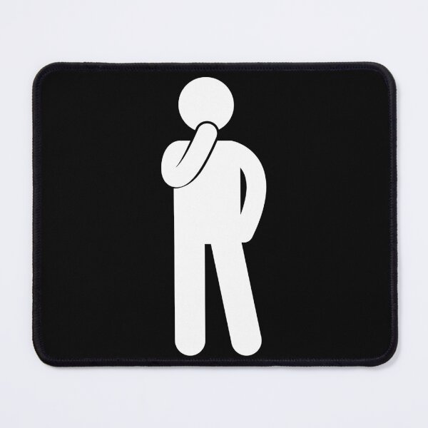 Item preview, Man Thinking - Stickman White Version designed and sold by Stickman--.