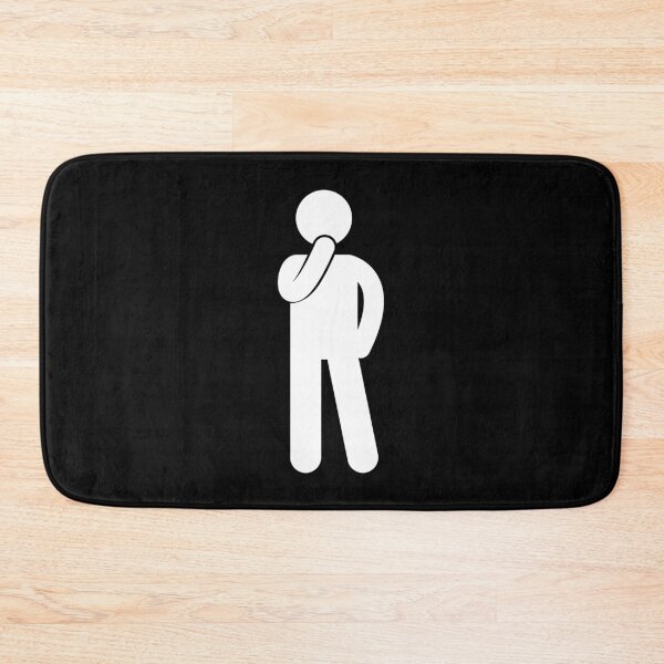 Item preview, Man Thinking - Stickman White Version designed and sold by Stickman--.